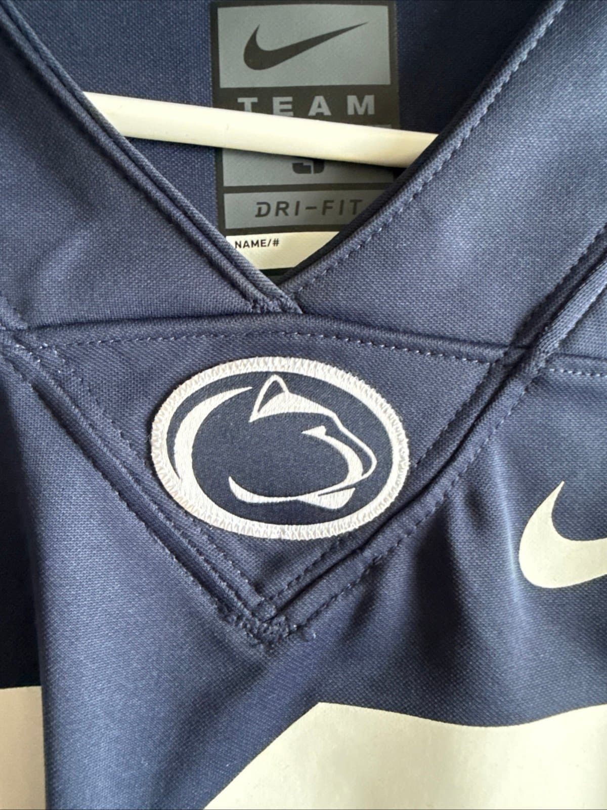 Men’s Nike Penn State Nittany Lions #18 Limited Football Jersey Sz S - Blue RARE - Thumbnail 5
