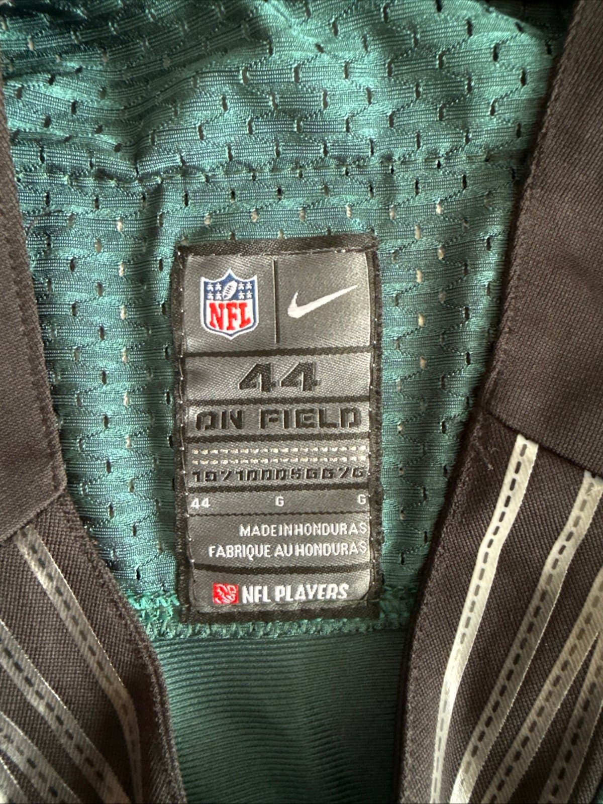 Men’s Nike Jordan Hicks #58 Philadelphia Eagles Jersey Authentic Sz 44 - Green - Thumbnail 4