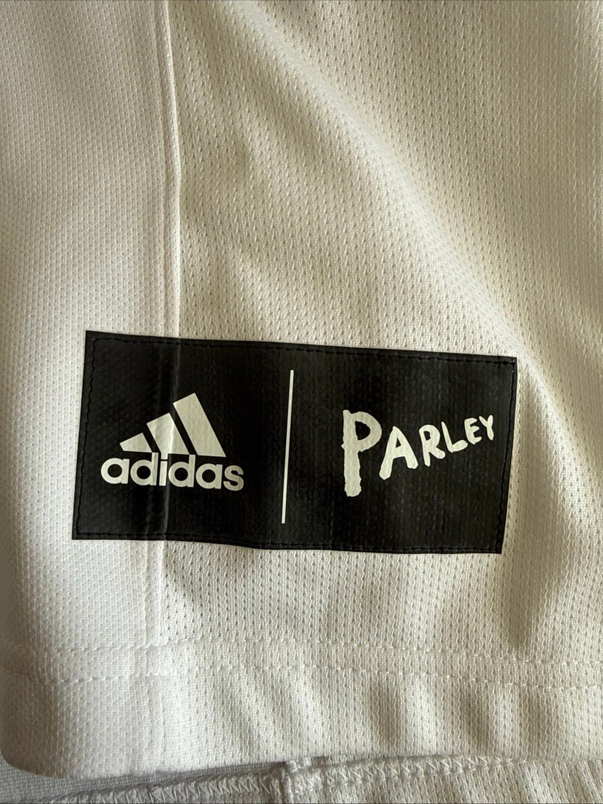 Men’s Adidas Parley University of Miami Hurricanes #19 Football Jersey Sz M RARE - Thumbnail 3