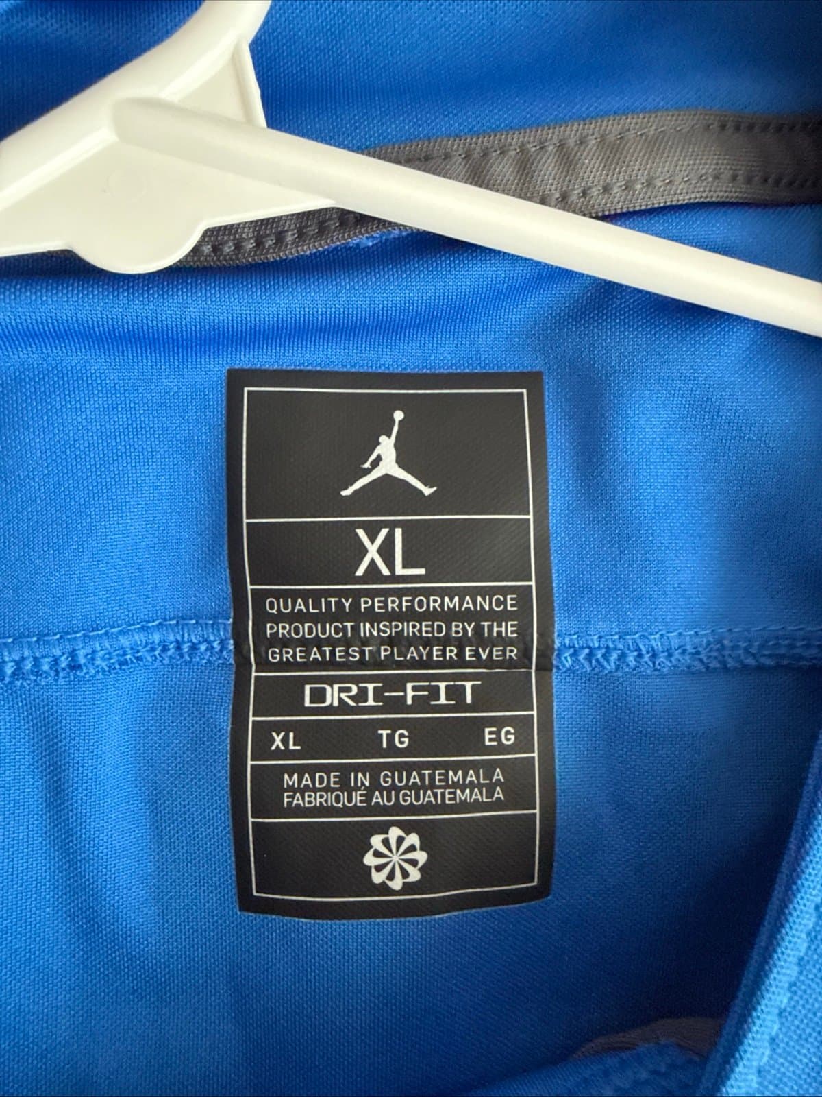 Men's Jordan Troy Aikman #8 UCLA Bruins NCAA Game Jersey Sz XL - Blue RARE - Thumbnail 4