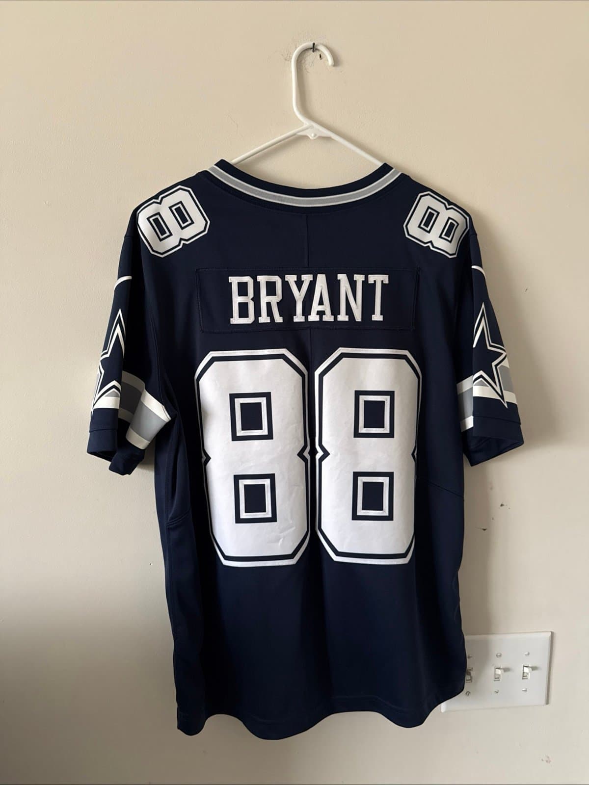Men’s Nike Dez Bryant #88 Dallas Cowboys Vapor Lmtd NFL Jersey Sz L - Blue - Thumbnail 6