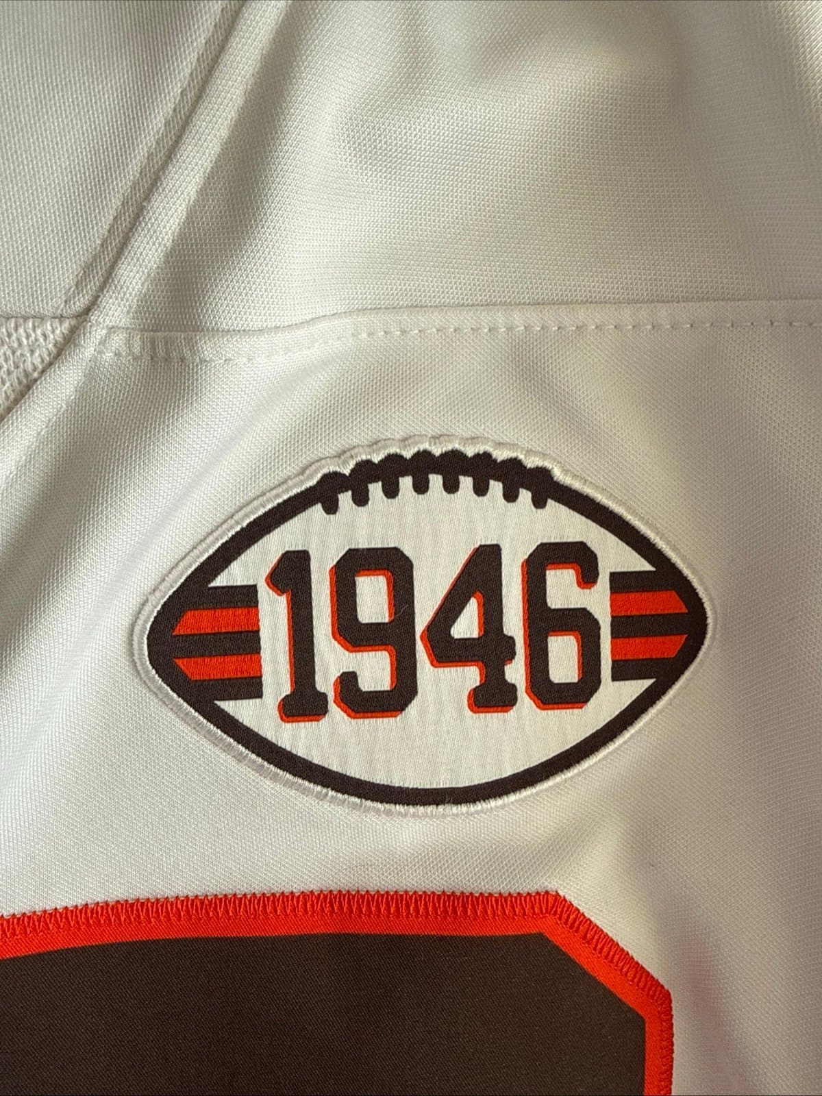 Men’s Nike Jarvis Landry #80 Cleveland Browns 1946 Vapor Lmtd Jersey Sz M - RARE - Thumbnail 6