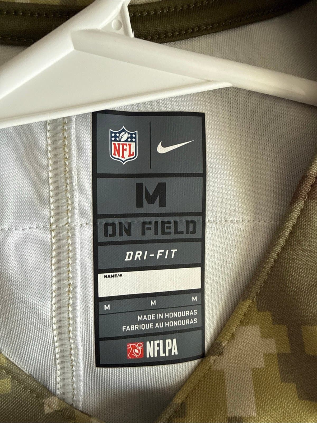 Men's Nike Jimmy Garoppolo #10 SF 49ers 2018 Salute To Service Jersey Sz M RARE - Thumbnail 4