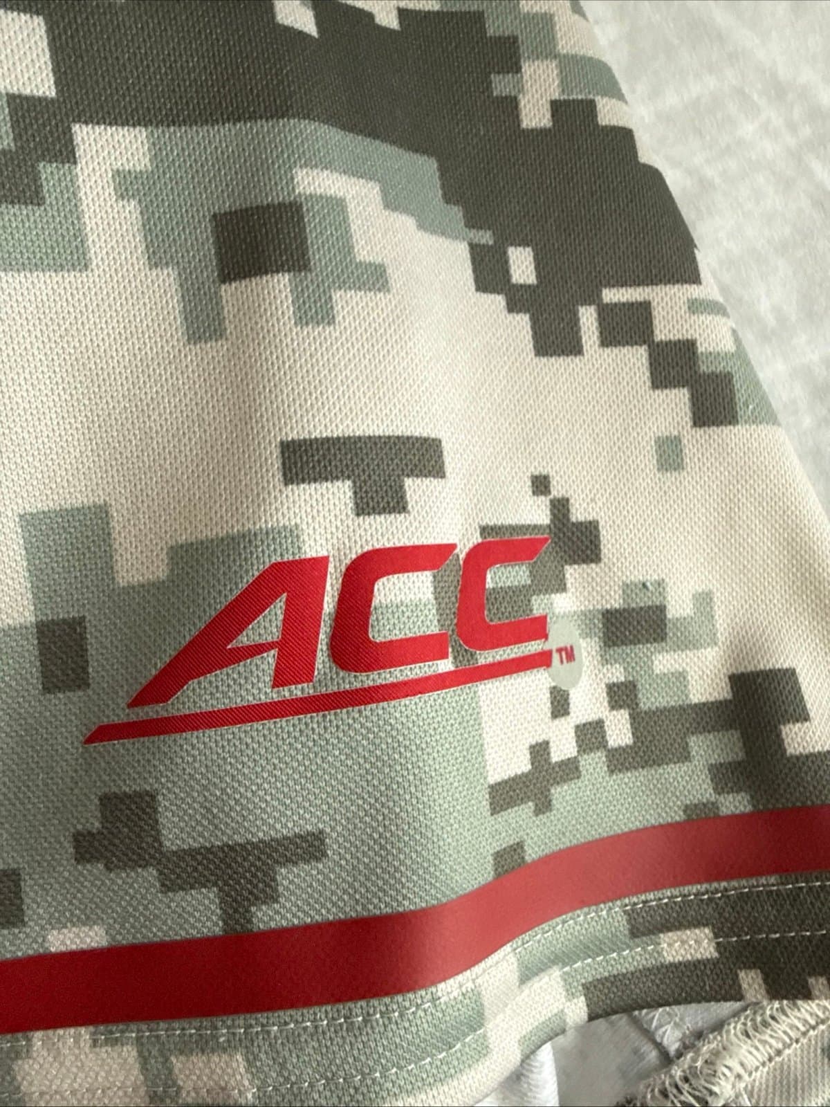 Men's adidas NC State Wolfpack #21 Replica Baseball NCAA Jersey Sz M - Camo RARE - Thumbnail 5