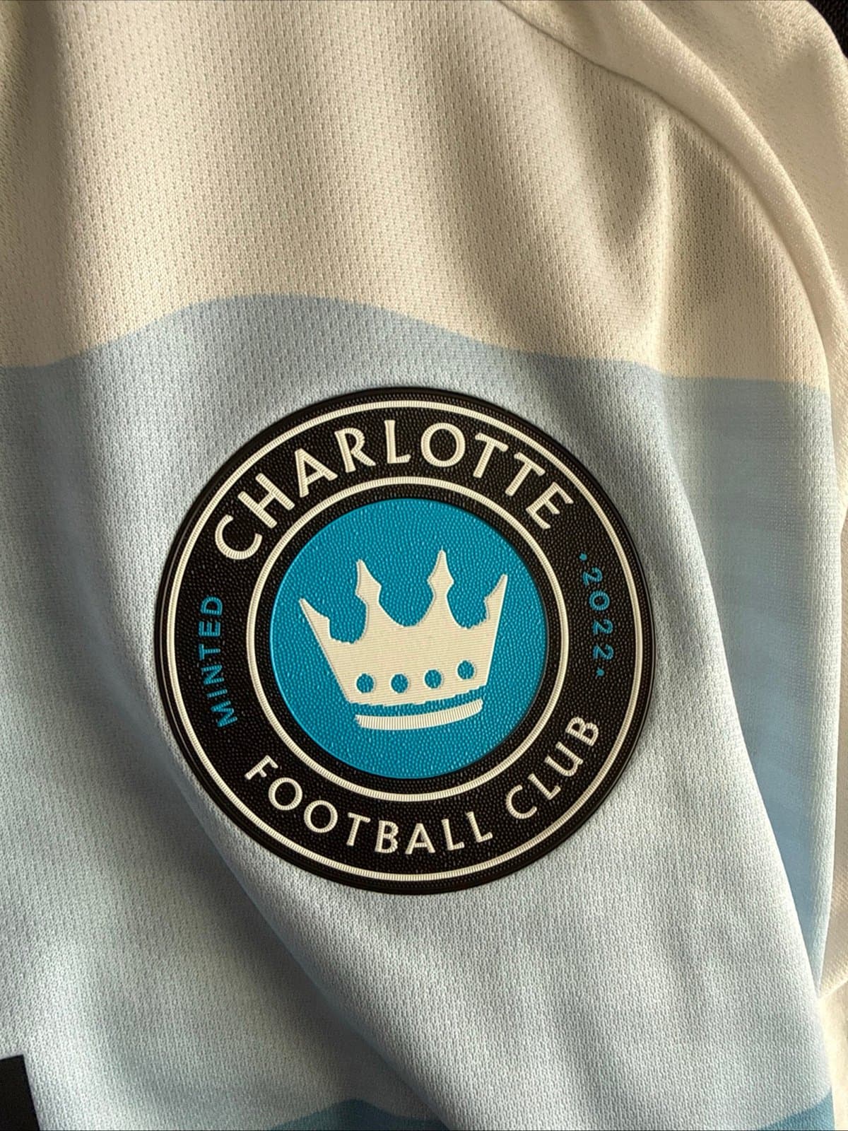 Men’s Adidas Enzo Copetti #9 Charlotte FC Jersey Authentic 24/25 Sz L NWT RARE - Thumbnail 6