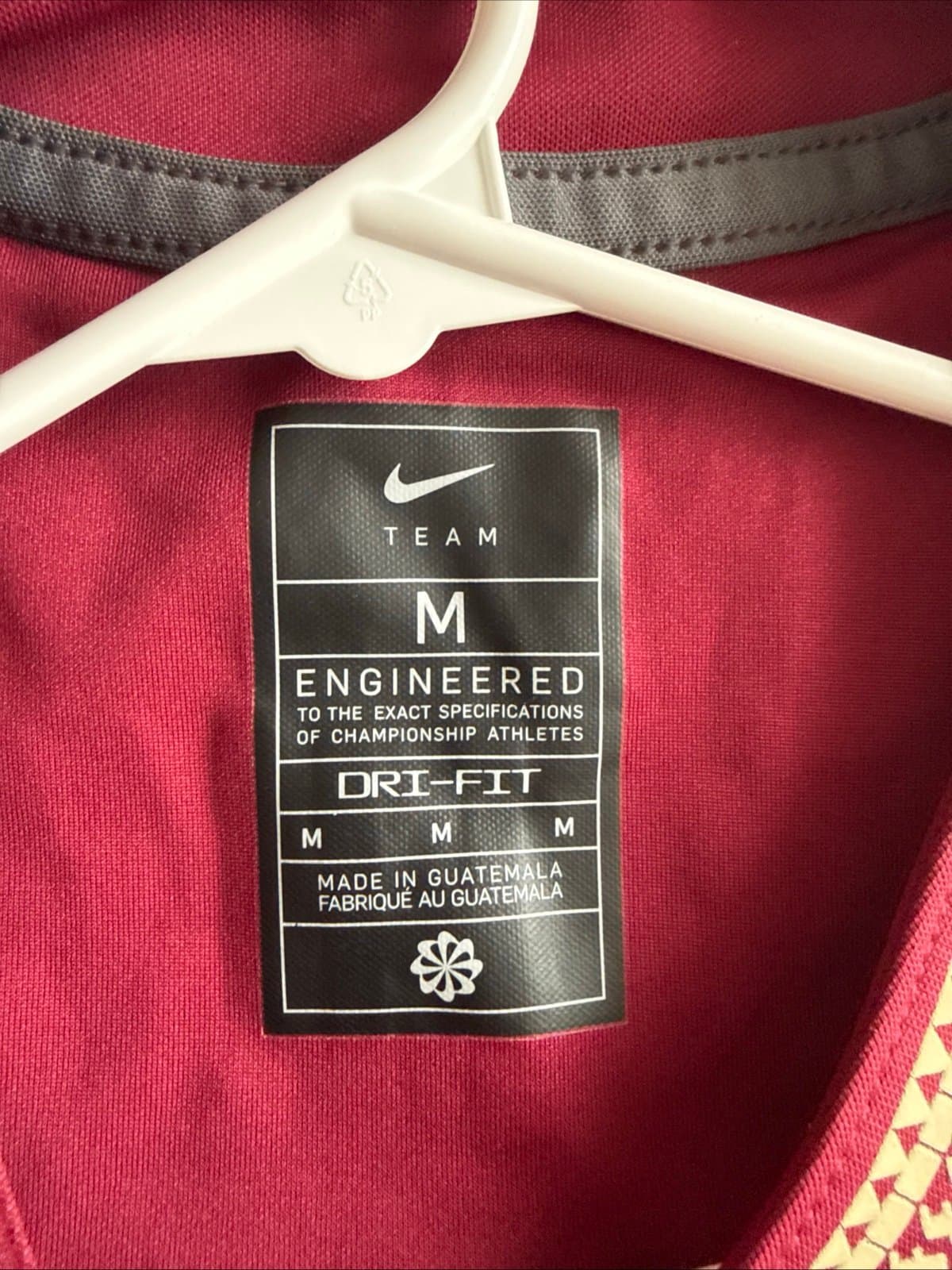 Men's Nike Tatum Bethune #15 Florida State Seminoles Football Jersey Sz M - RARE - Thumbnail 4