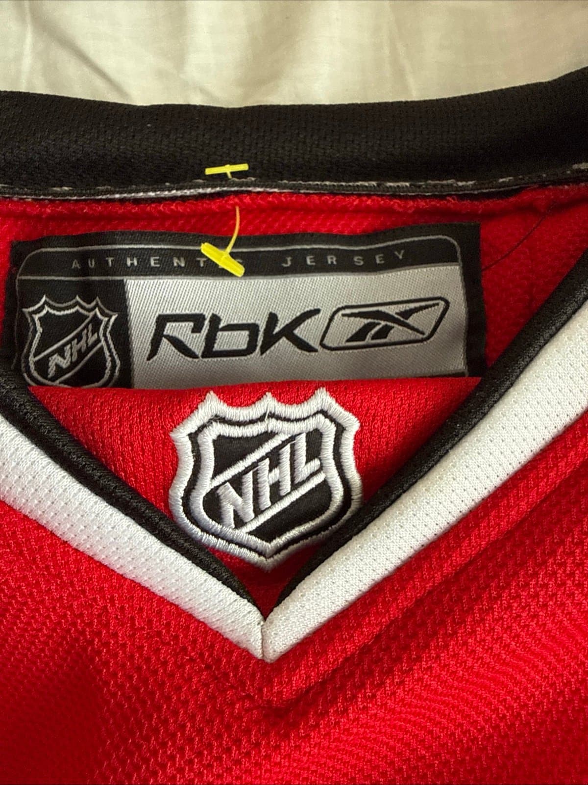 Men’s Reebok Artemi Panarin #72 Chicago Blackhawks NHL Hockey Jersey Sz 50 RARE - Thumbnail 4