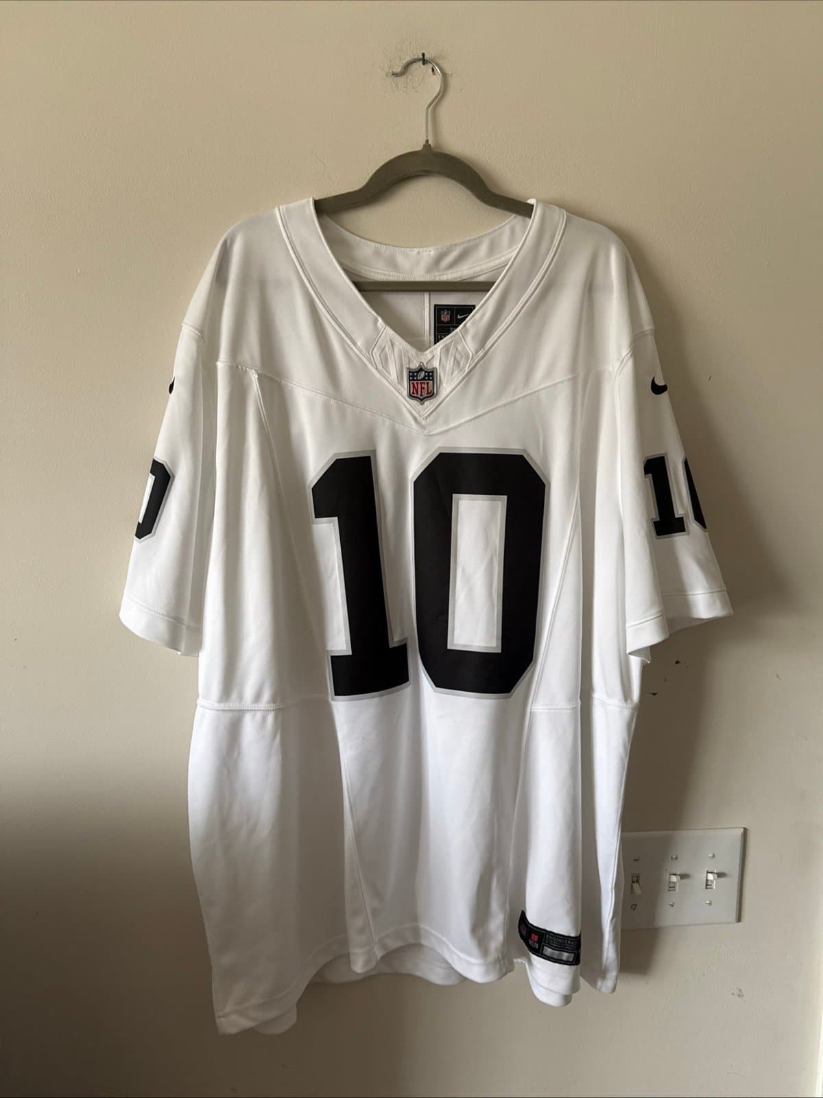 MEN’S NIKE JIMMY GAROPPOLO #10 LAS VEGAS RAIDERS VAPOR LMTD JERSEY SZ 3XL - RARE - Image 1