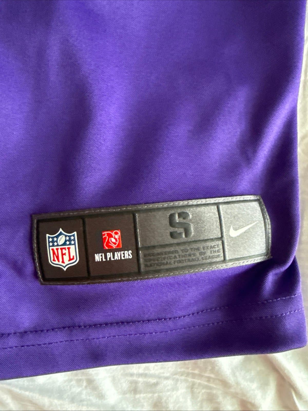 Men’s Nike Stefon Diggs #14 Minnesota Vikings Vapor Limited Jersey Sz S NWT RARE - Thumbnail 3