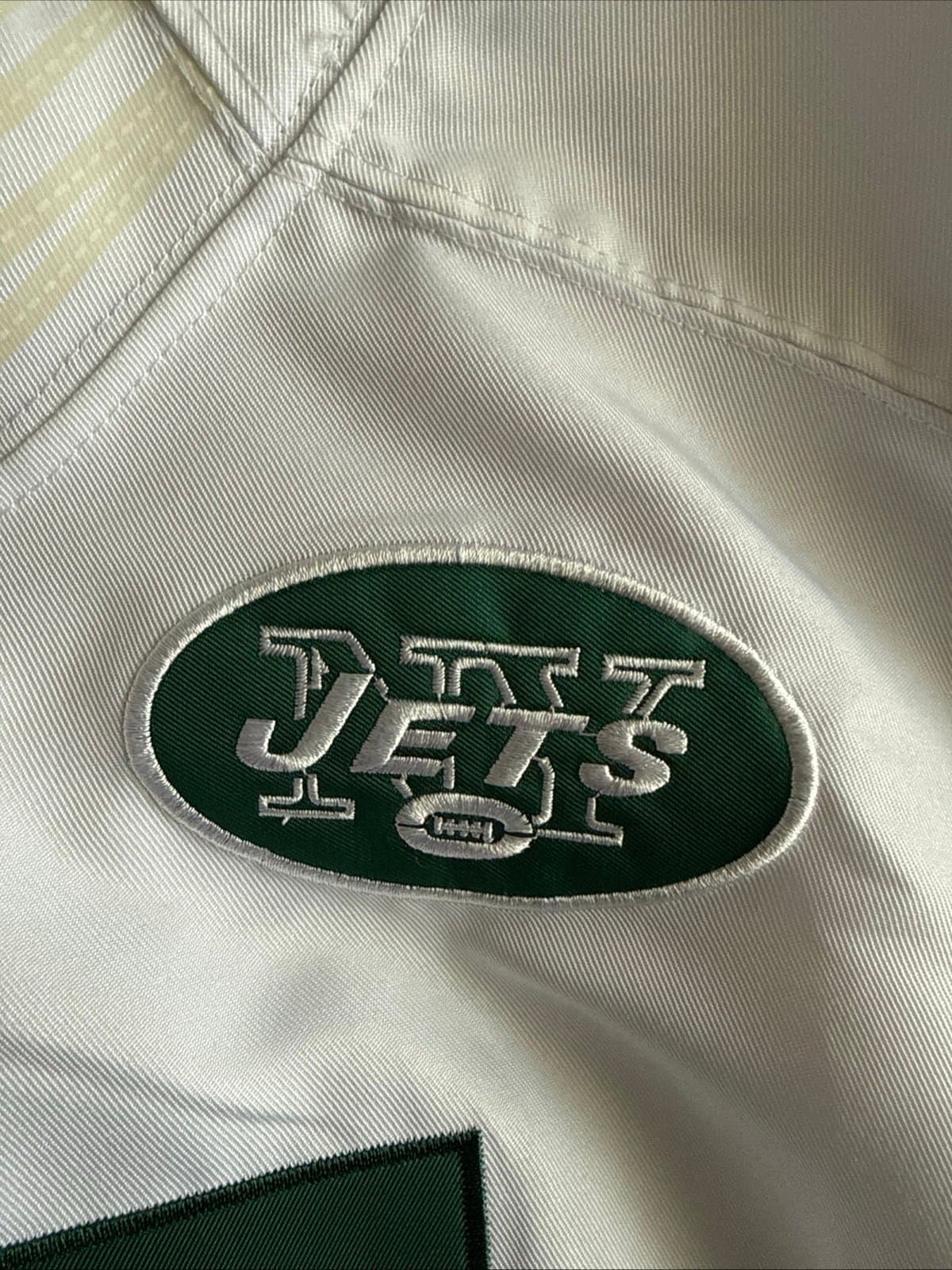 Men’s Nike Brandon Marshall #15 New York Jets NFL Jersey Sz 52 - White RARE - Thumbnail 6