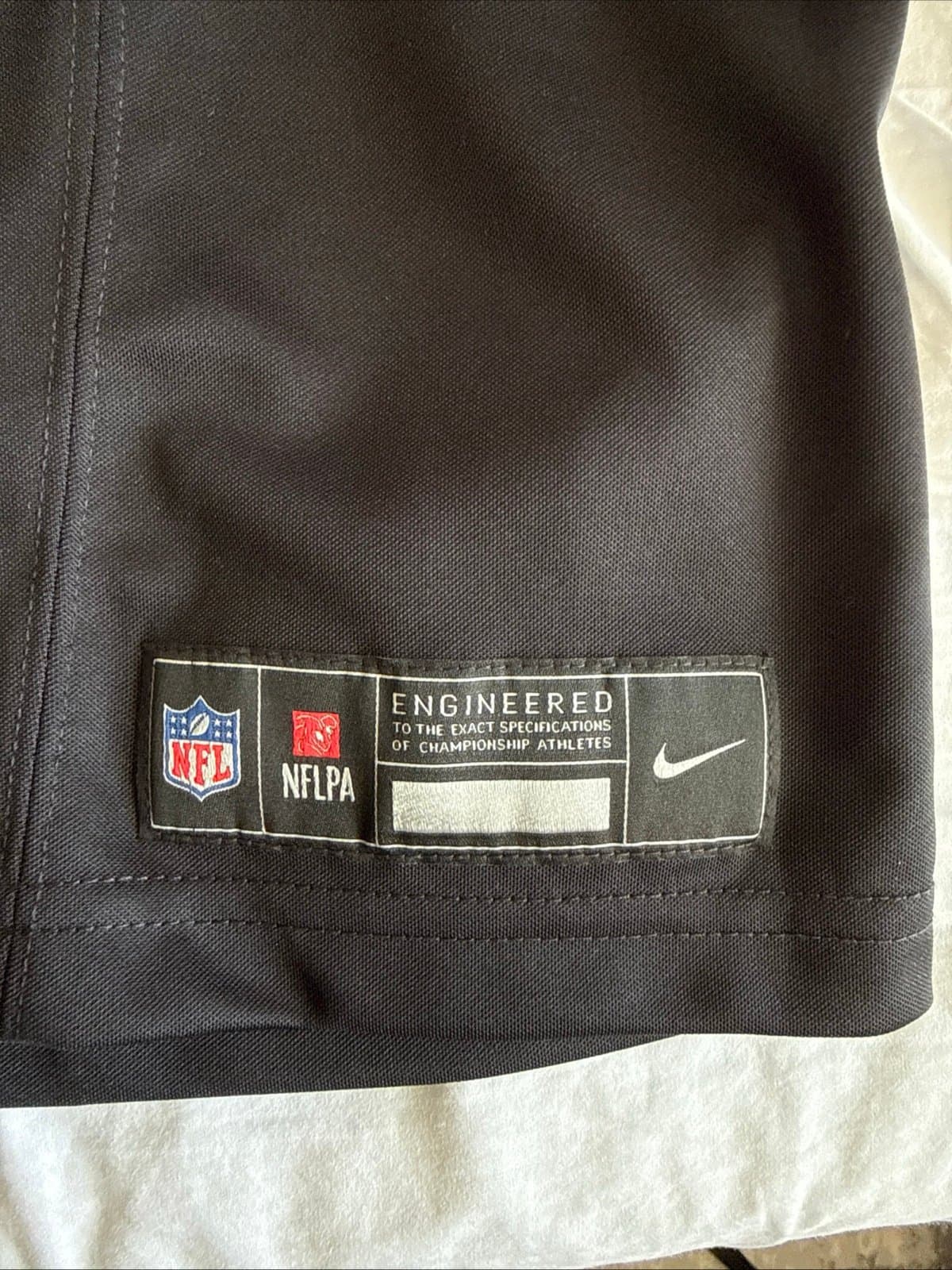 Men’s Nike Derek Carr #4 New Orleans Saints Vapor Lmtd Jersey Sz M - Black RARE - Thumbnail 3