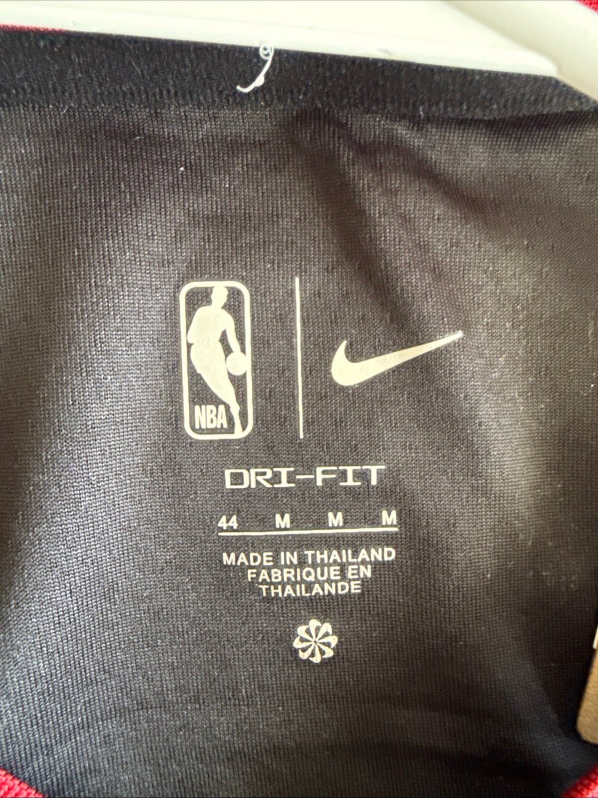 Men’s Nike Miami Heat Jaime Jaquez Jr #11 Nike Jersey Icon Edition Sz 44 - NWT - Thumbnail 4