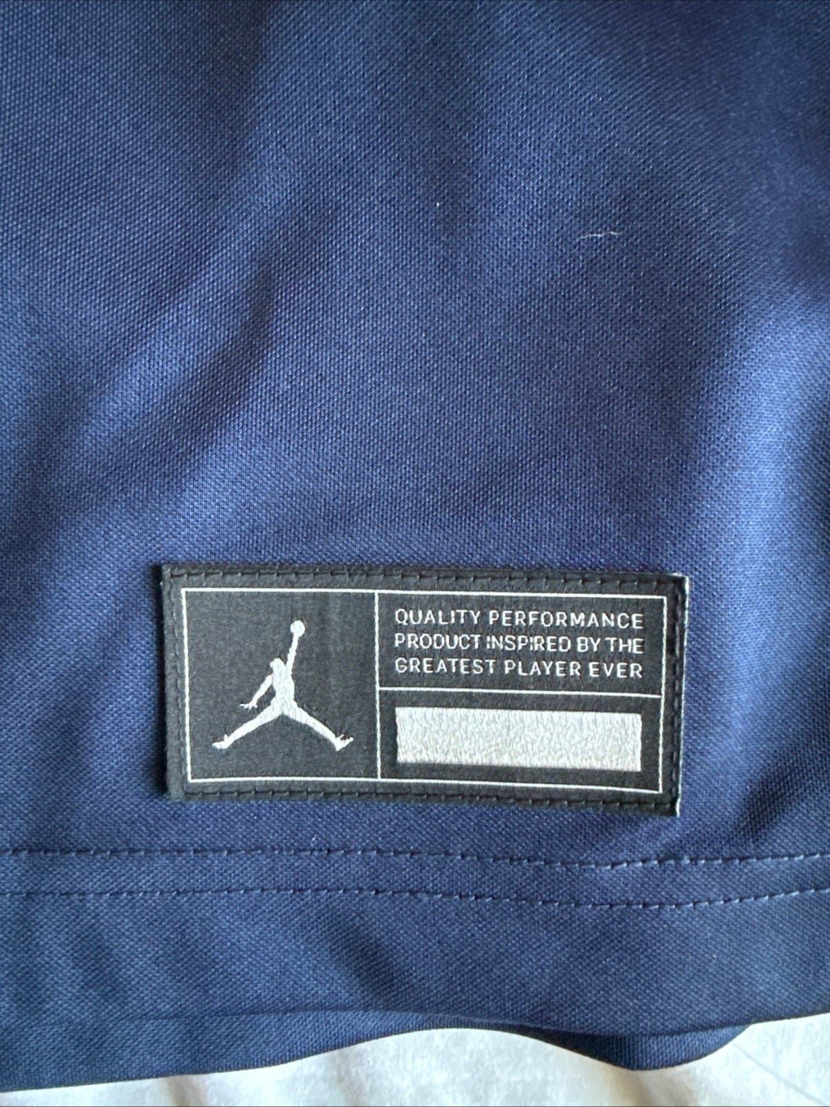 Men’s Jordan Tom Brady #10 Michigan Wolverines NCAA Game Jersey Sz M - Blue RARE - Thumbnail 3