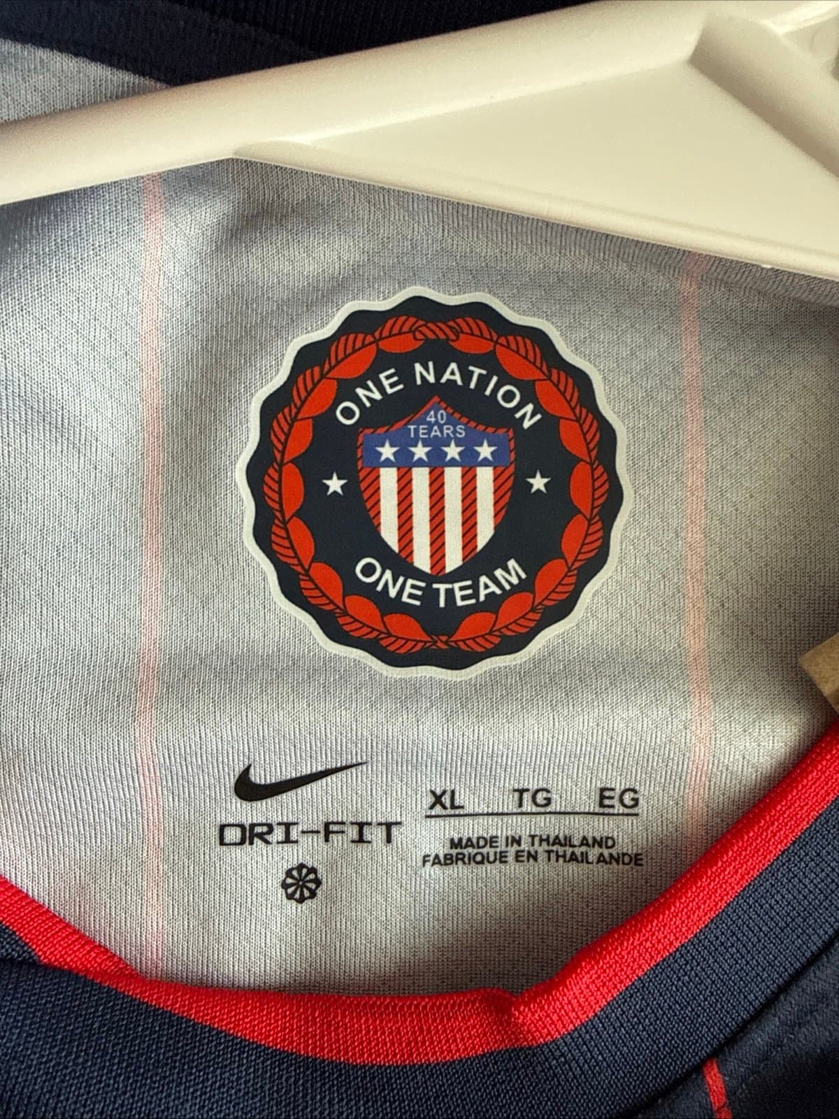 Men's Nike Christian Pulisic #10 USMNT 2025 Stadium Away Jersey Sz XL - NWT RARE - Thumbnail 3