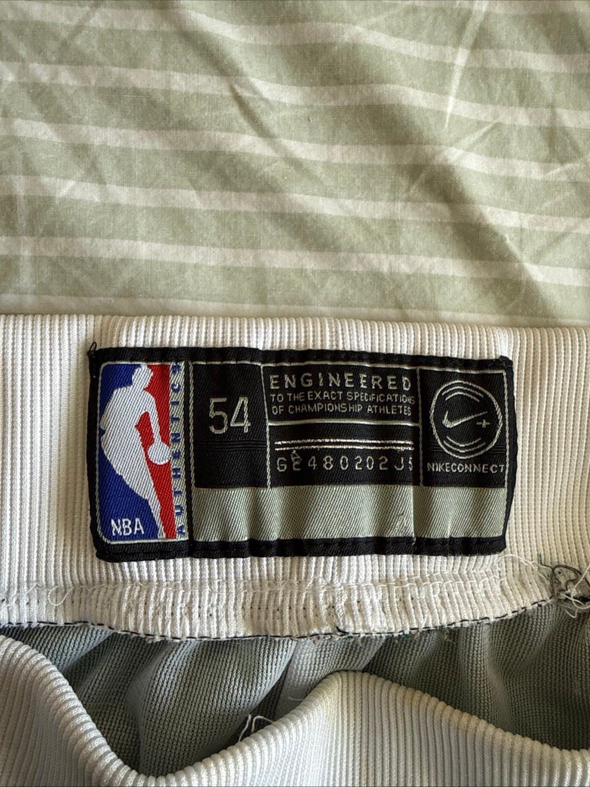 Men’s Nike Boston Celtics Team Game Shorts Shamrock Authentic Sz 54 - Green RARE - Thumbnail 3
