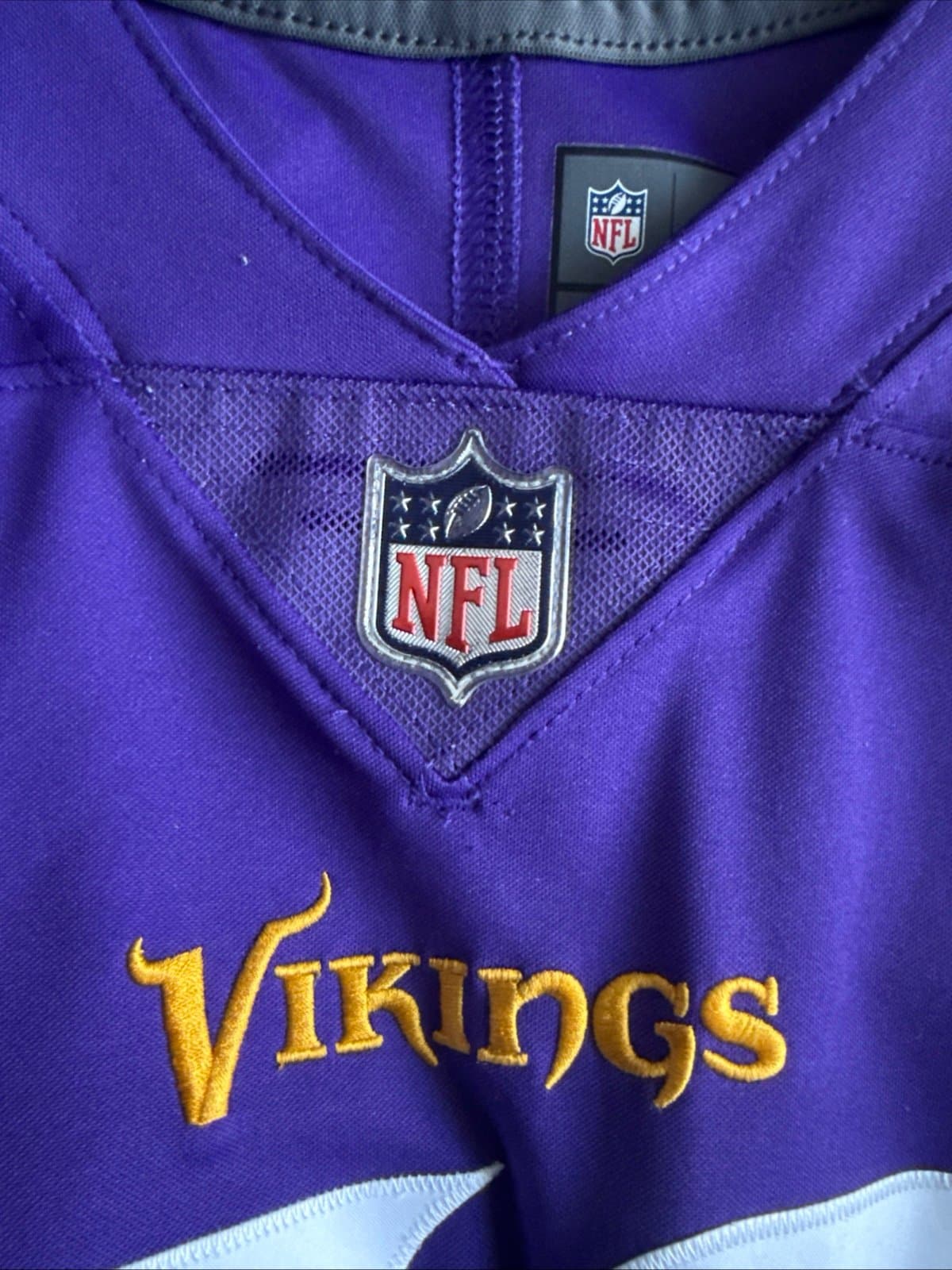 Men’s Nike DALVIN COOK #33 MINNESOTA VIKINGS Vapor Limited Jersey Sz XL - Purple - Thumbnail 5