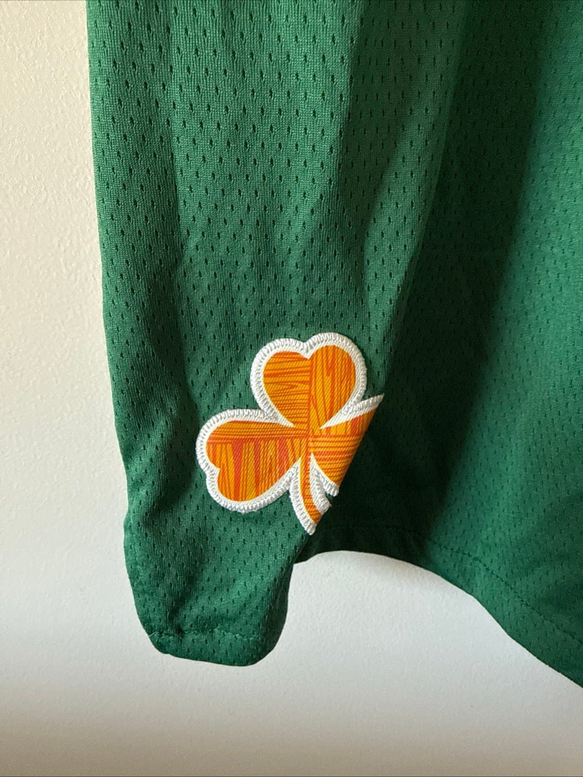 Men’s Nike Boston Celtics Team Game Shorts Shamrock Authentic Sz 54 - Green RARE - Thumbnail 4
