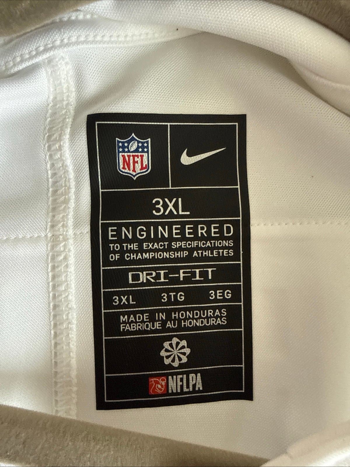 MEN’S NIKE JIMMY GAROPPOLO #10 LAS VEGAS RAIDERS VAPOR LMTD JERSEY SZ 3XL - RARE - Thumbnail 4