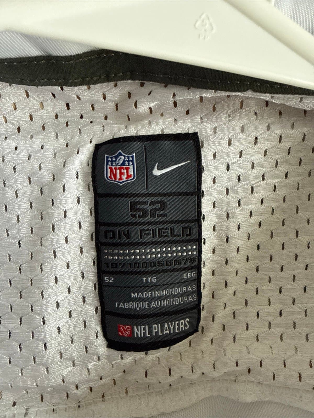 Men’s Nike Brandon Marshall #15 New York Jets NFL Jersey Sz 52 - White RARE - Thumbnail 4