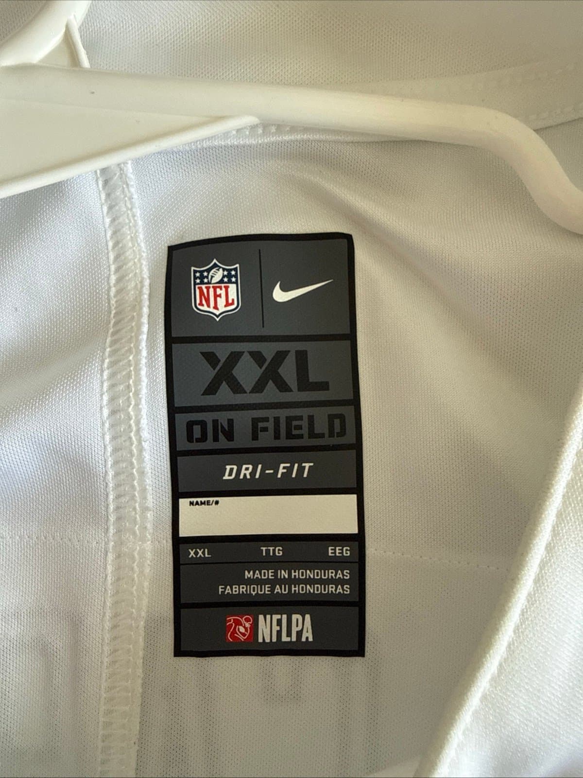 Men’s Nike Derek Carr #4 Las Vegas Raiders Vapor Limited Jersey Sz 2XL - White - Thumbnail 4