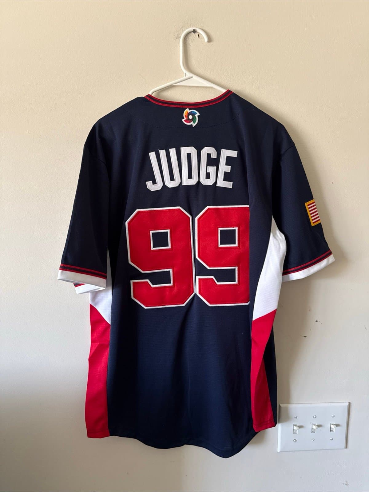 Men’s Nike Aaron Judge #99 Team USA 2026 World Baseball Classic Jersey Sz L RARE - Thumbnail 5