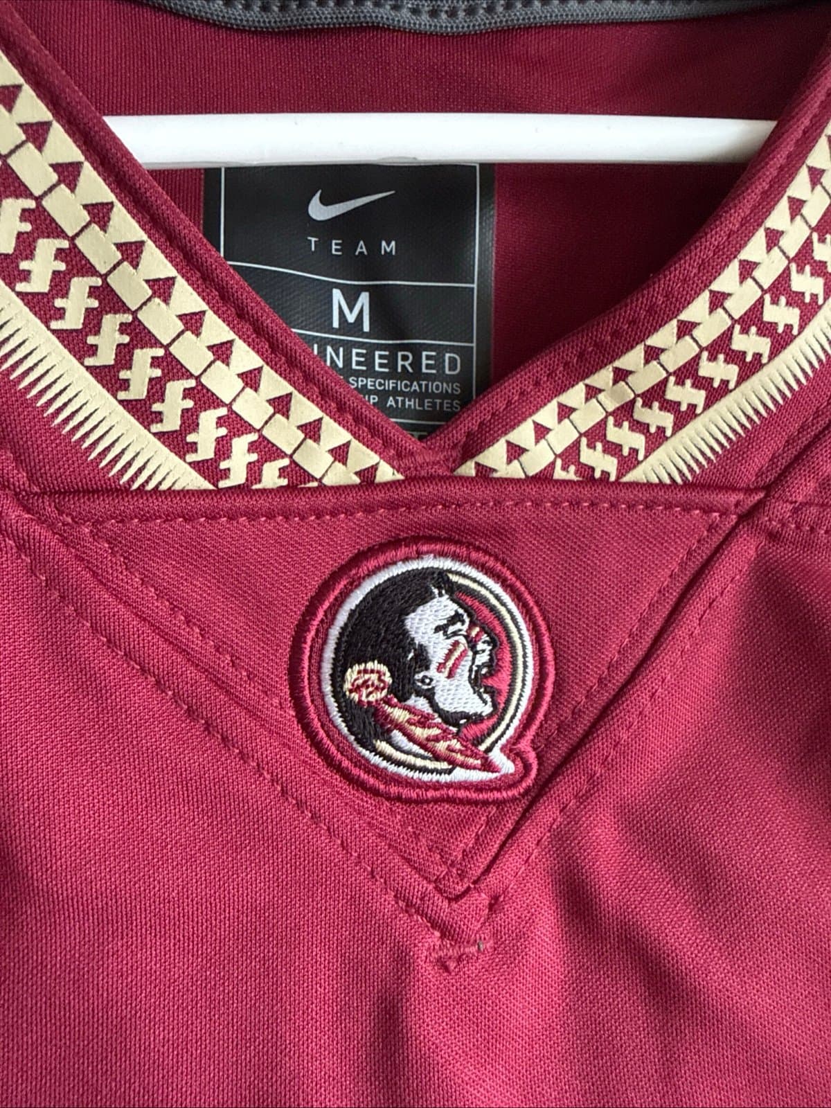 Men's Nike Tatum Bethune #15 Florida State Seminoles Football Jersey Sz M - RARE - Thumbnail 5