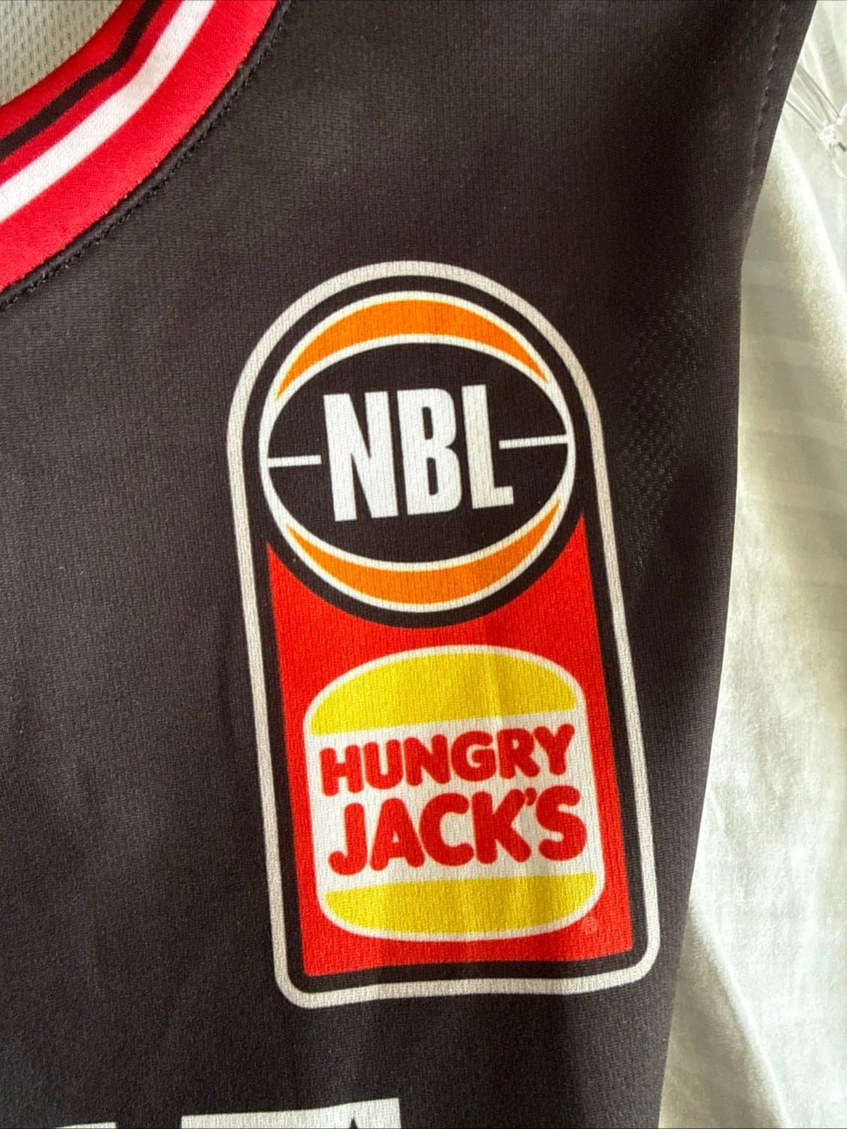 Men’s First Ever Lamelo Ball #1 Illawarra Hawks NBL Authentic Jersey Sz 2XL - Thumbnail 5