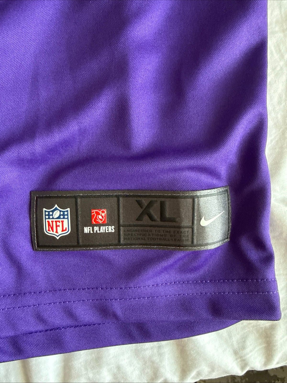 Men’s Nike Patrick Peterson #7 Vikings Vapor Lmtd NFL Jersey Sz XL - NWT RARE - Thumbnail 3