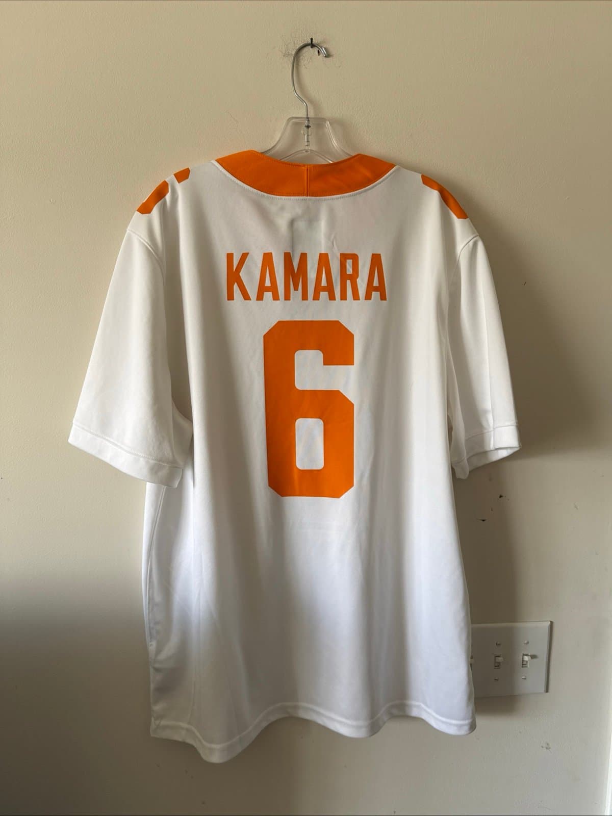 Men’s Nike Tennessee Volunteers Alvin Kamara #6 Alumni Jersey Sz XL White RARE - Thumbnail 7