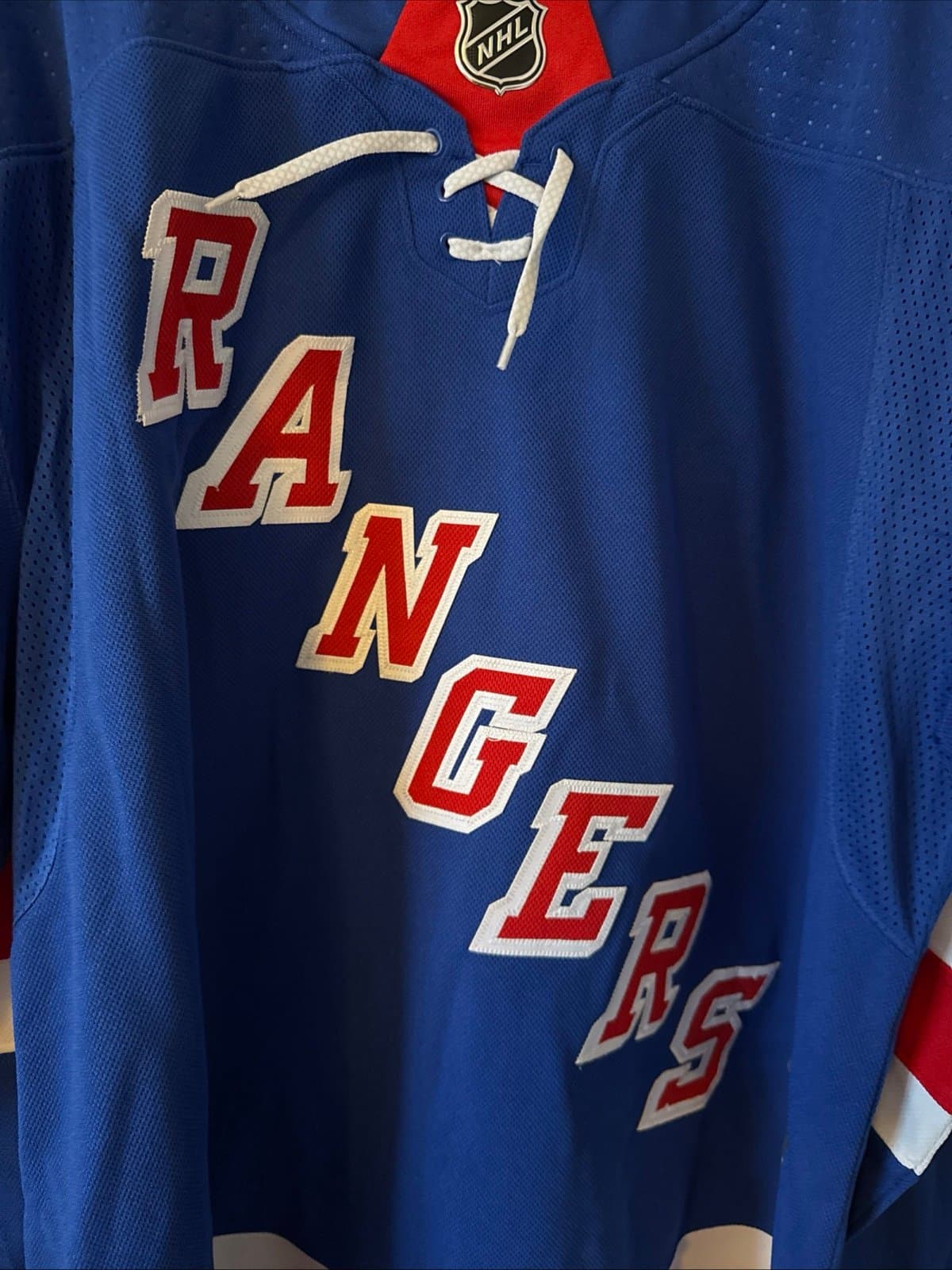 Men’s adidas New York Rangers Neil Pionk #44 NHL Jersey Sz 54 - Blue NWT - Thumbnail 2