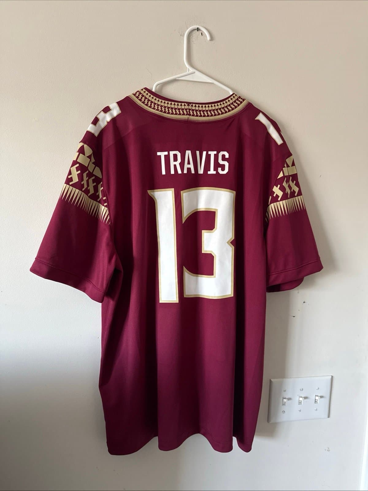 Men’s Nike Jordan Travis #13 Florida State Seminoles NCAA Jersey Sz XL - RARE - Thumbnail 6