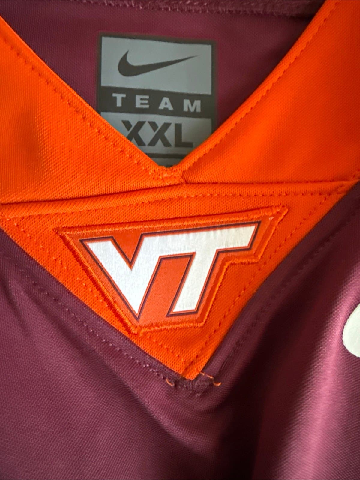 Men’s Lance Williams #64 Virginia Tech Hokies Football NCAA Jersey Sz 2XL - RARE - Thumbnail 5