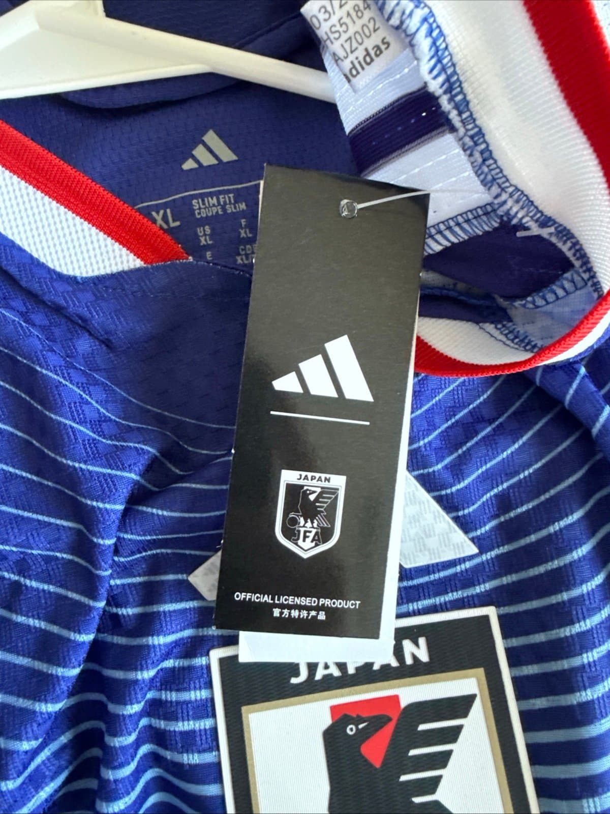 Men's adidas Ritsu Doan #10 Japan Home Authentic Jersey 2026 WC Sz XL - NWT RARE - Thumbnail 6