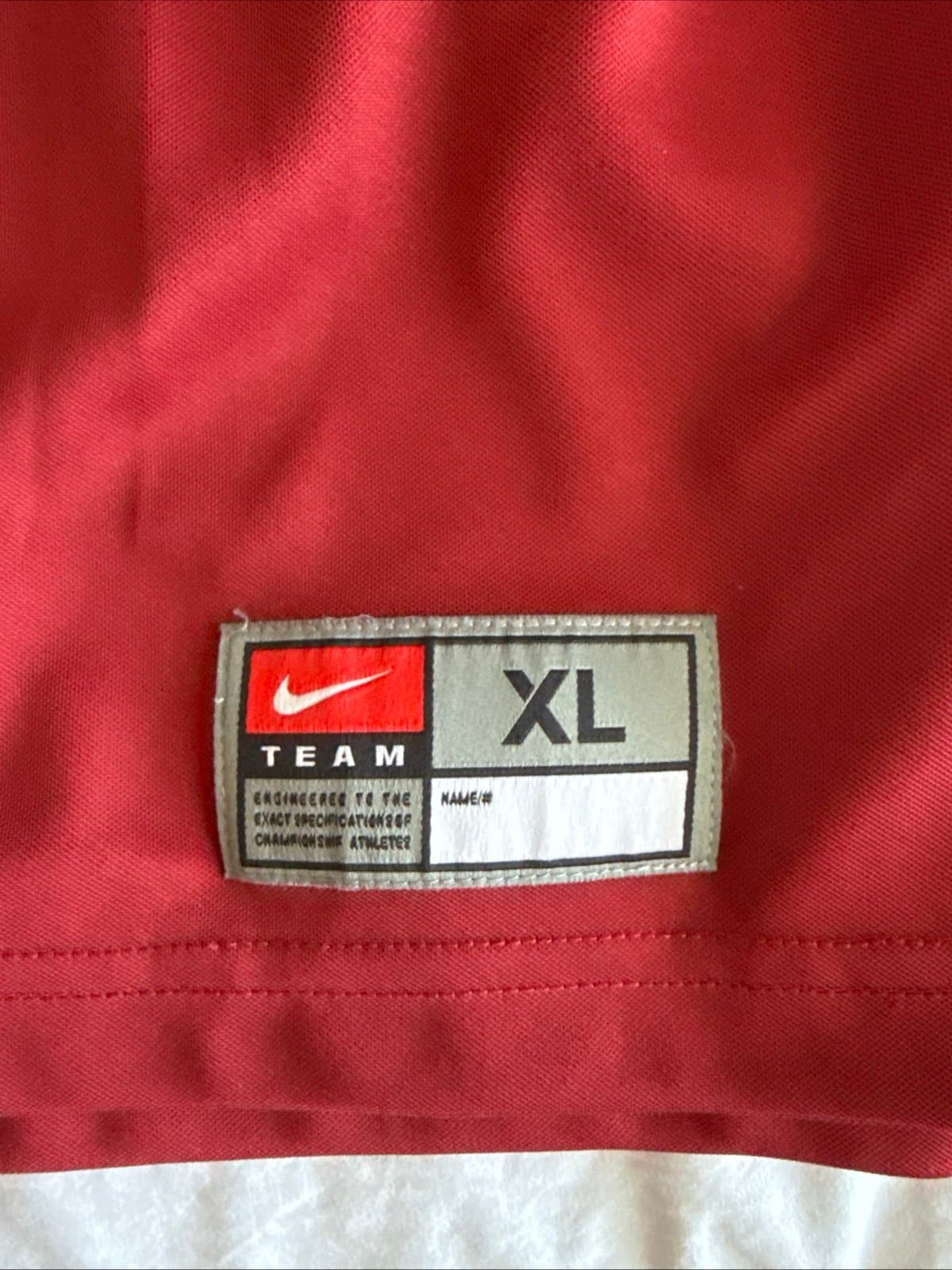 Men’s Nike Jonathan Allen #93 Alabama Crimson Tide NCAA Jersey Sz XL - RARE - Thumbnail 3