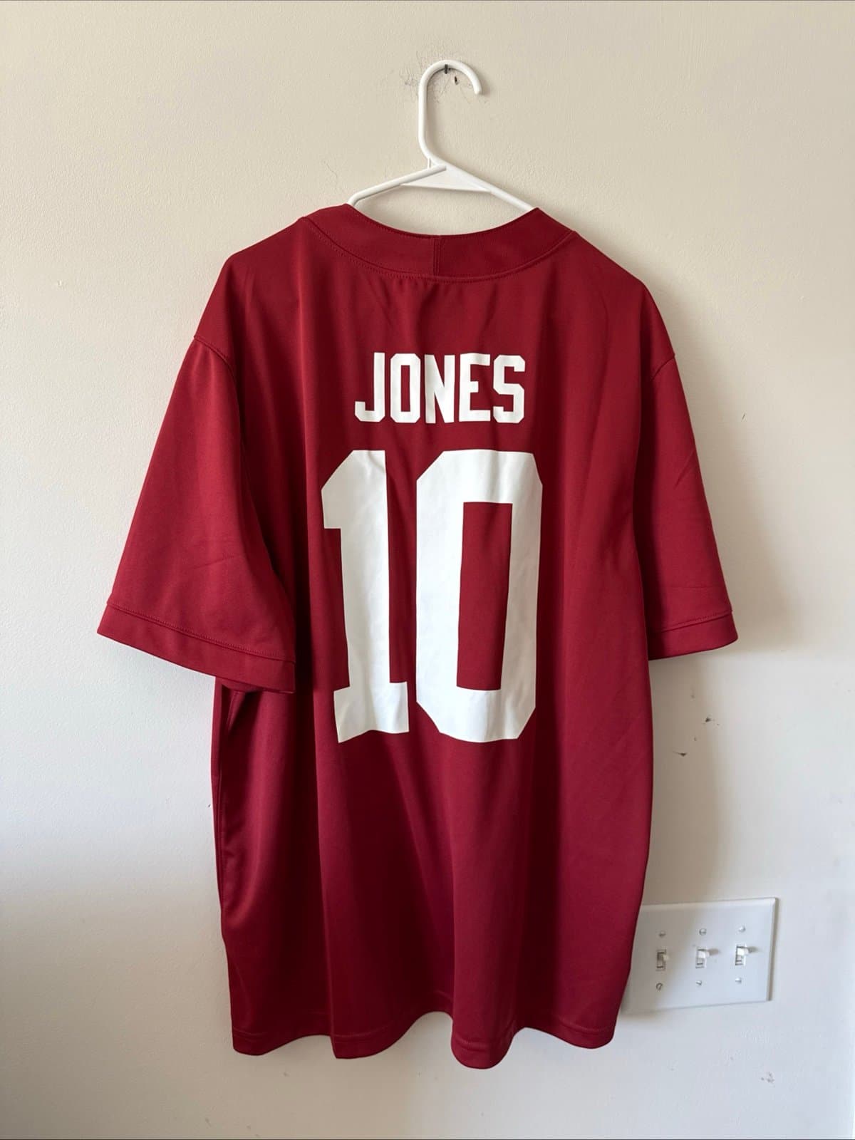 Men’s Nike Mac Jones #10 Alabama Crimson Tide NCAA Official Game Jersey Sz XL - Thumbnail 6
