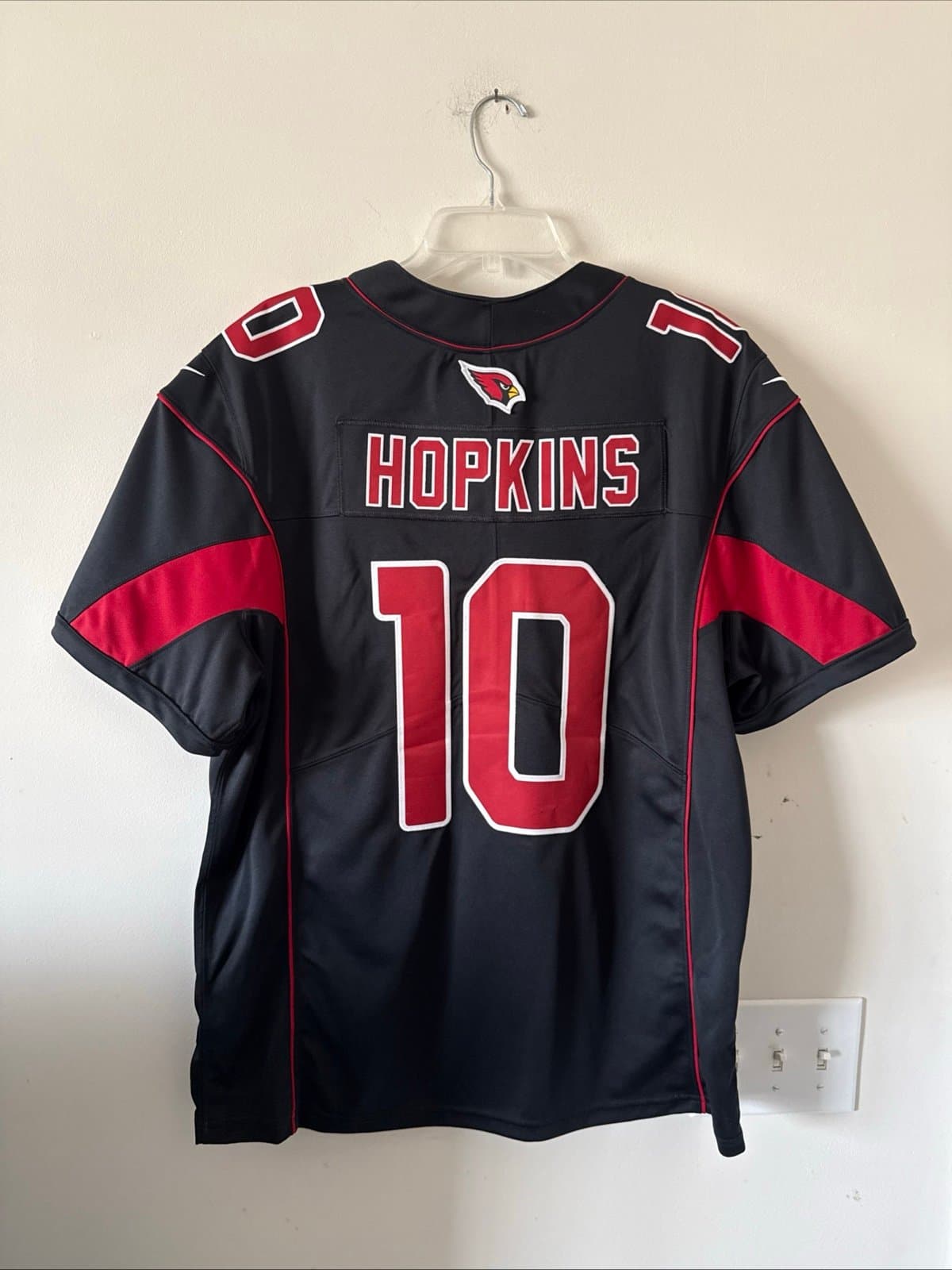 Men’s Nike DeAndre Hopkins #10 Arizona Cardinals Vapor Limited Alt Jersey Sz XL - Thumbnail 6