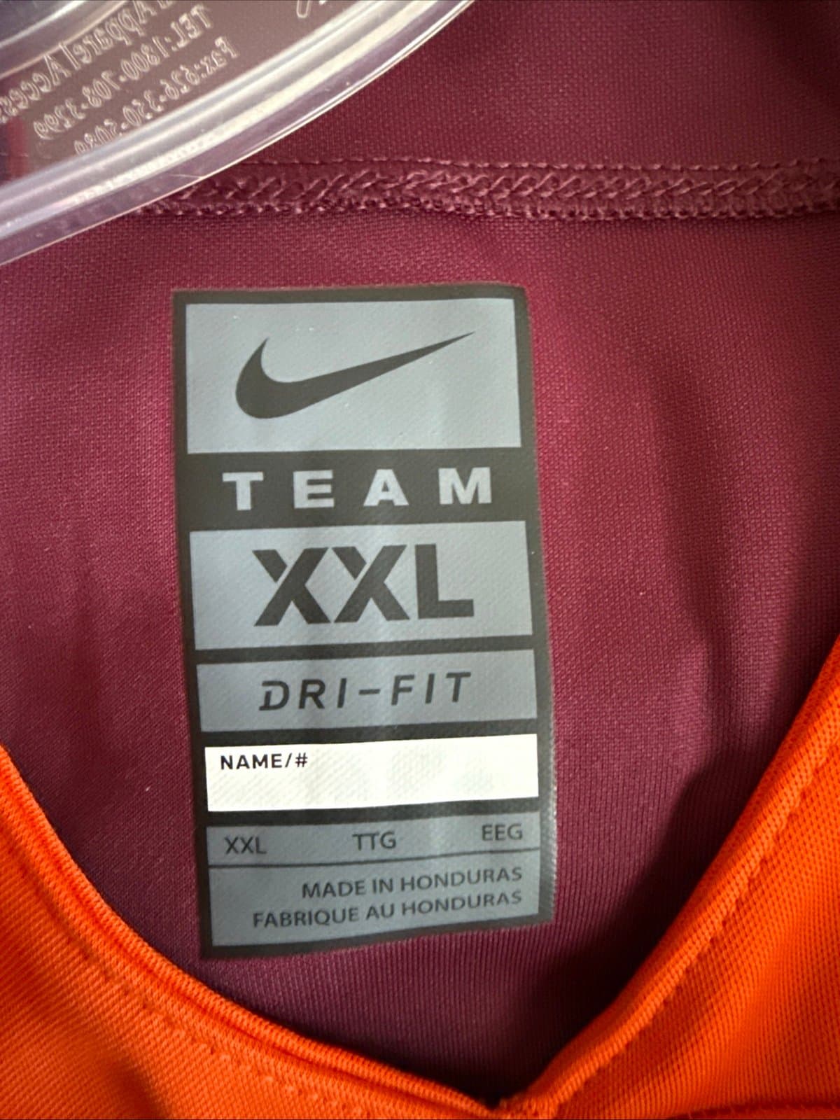 Men’s Lance Williams #64 Virginia Tech Hokies Football NCAA Jersey Sz 2XL - RARE - Thumbnail 4