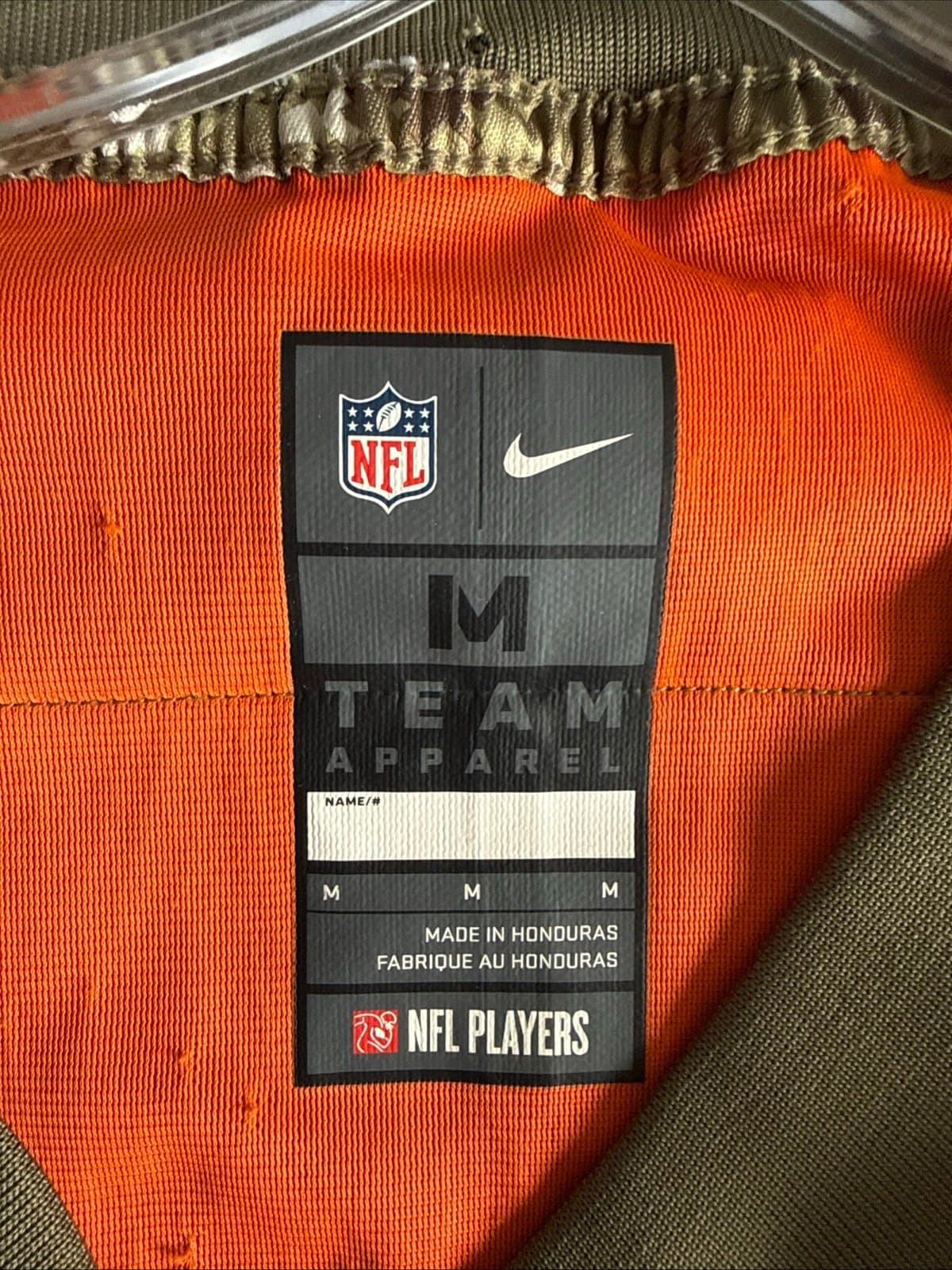 Men’s Nike Antonio Brown #84 Oakland Raiders Salute to Service Lmtd Jersey Sz M - Thumbnail 4