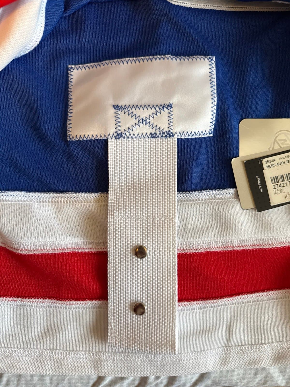 Men’s adidas New York Rangers Neil Pionk #44 NHL Jersey Sz 54 - Blue NWT - Thumbnail 6