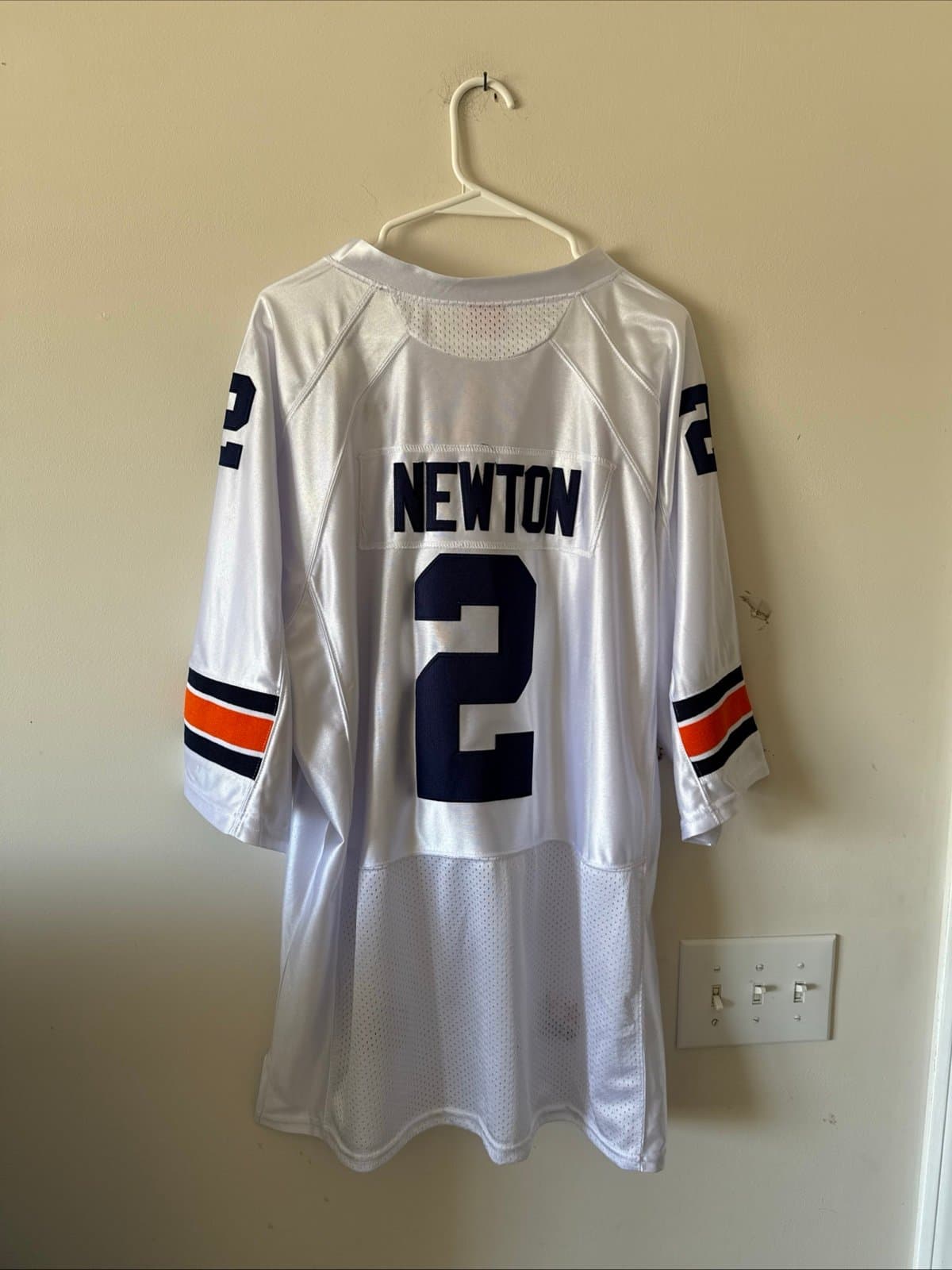 Men’s Under Armour Cam Newton #2 Auburn Tigers NCAA Vintage Sz 2XL - White RARE - Thumbnail 6