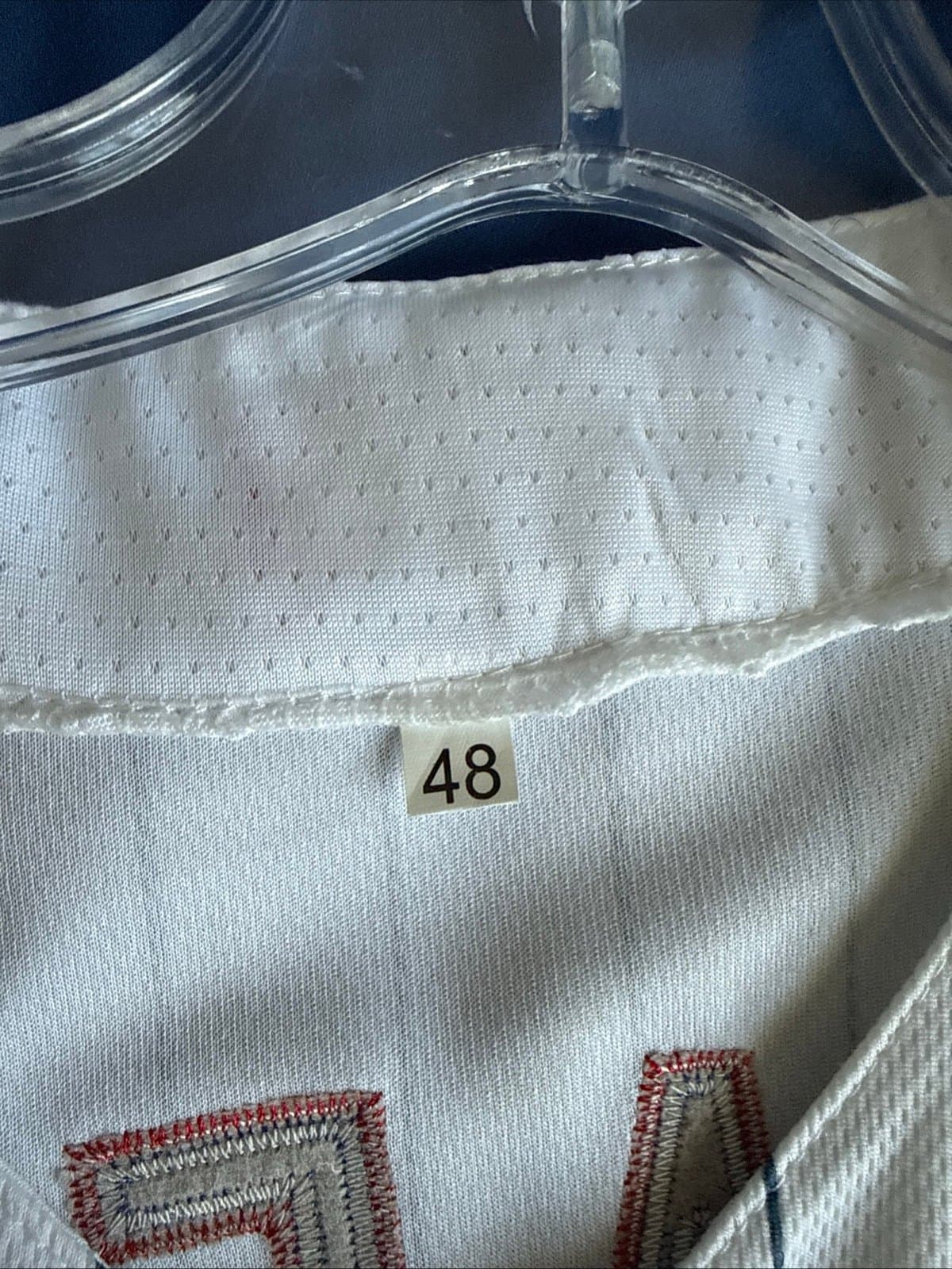 Men’s Majestic MLB Chicago Cubs Javier Baez #9 Jersey Flexbase Sz 48 - White - Thumbnail 4