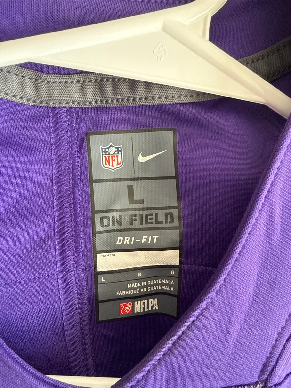 Men’s Nike Anthony Barr #55 Minnesota Vikings Vapor Limited Jersey Sz L - RARE - Thumbnail 4