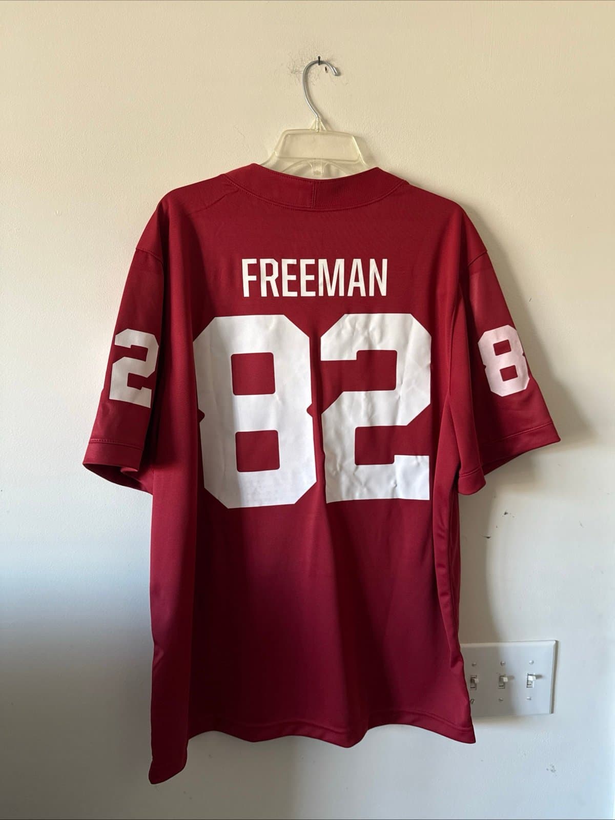 Men’s Nike Gavin Freeman #82 Oklahoma Sooners Football Jersey Sz XL - NWT RARE - Thumbnail 7