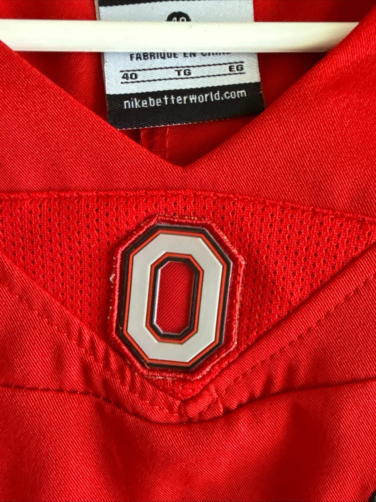 Men’s Nike Archie Griffin #45 Ohio State Buckeyes Throwback Jersey Sz 40 - Red - Thumbnail 5