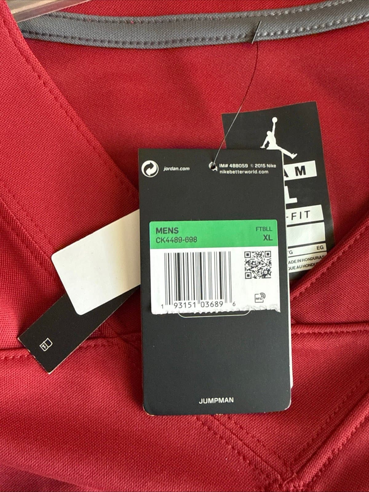 Men’s Nike Gavin Freeman #82 Oklahoma Sooners Football Jersey Sz XL - NWT RARE - Thumbnail 5