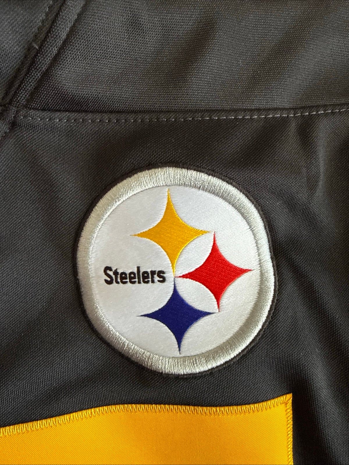 Men’s Nike Devin Bush #55 Pittsburgh Steelers Vapor Lmtd Color Rush Jersey Sz L - Thumbnail 6