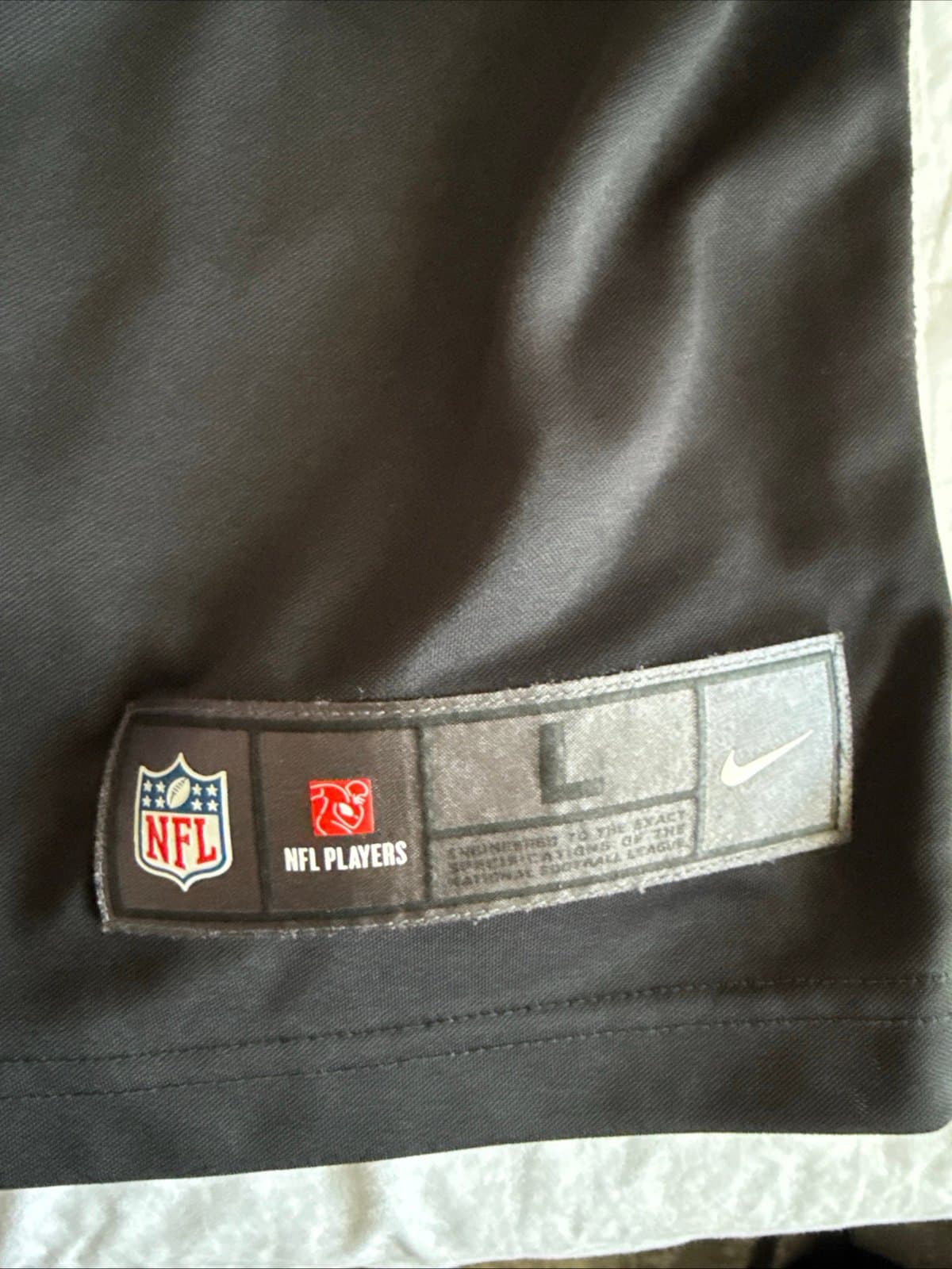 Men’s Nike Devin Bush #55 Pittsburgh Steelers Vapor Lmtd Color Rush Jersey Sz L - Thumbnail 3