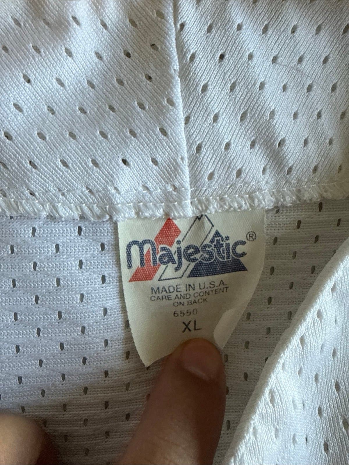 Men’s Majestic Bengie Molina #1 San Francisco Giants MLB Jersey Sz XL - RARE - Thumbnail 3