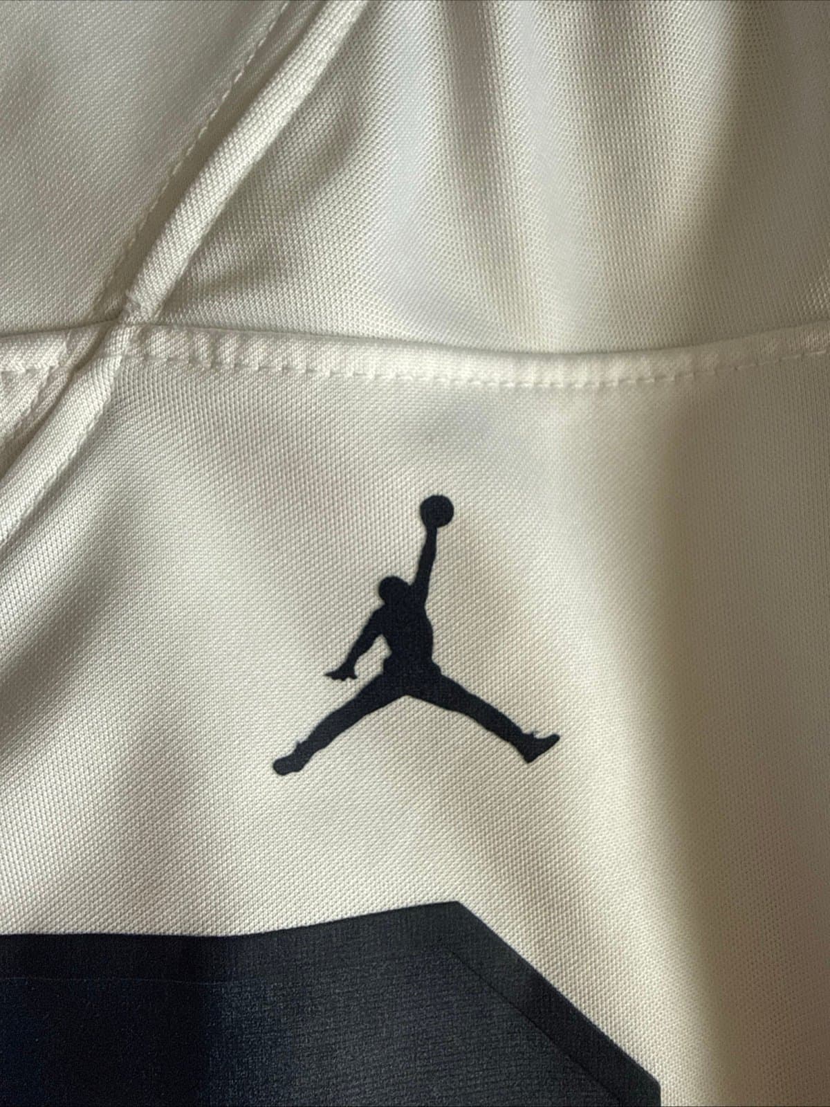 Men’s Jordan Tom Brady #10 Michigan Wolverines NCAA Game Jersey Sz L White RARE - Thumbnail 5