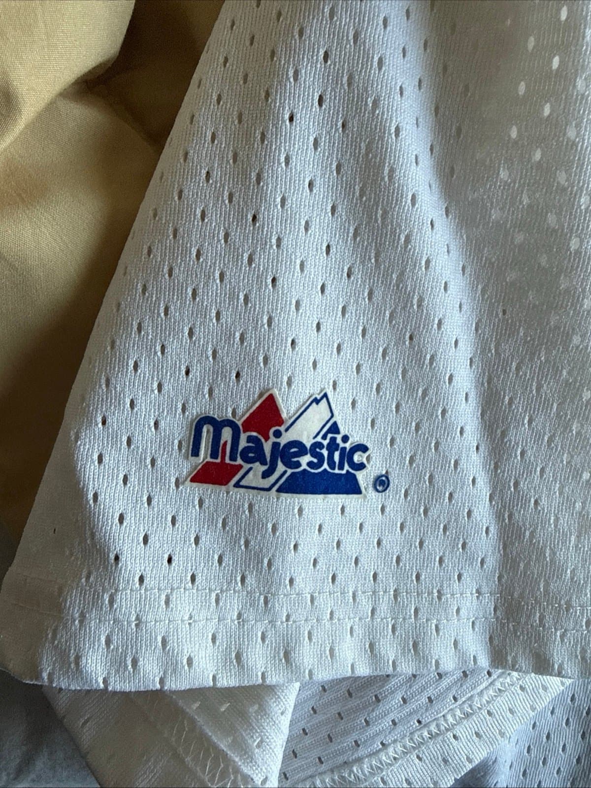 Men’s Majestic Bengie Molina #1 San Francisco Giants MLB Jersey Sz XL - RARE - Thumbnail 4